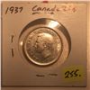 Image 2 : 1937 Canada Silver Twenty-five Cent