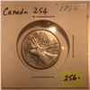 Image 1 : 1938 Canada Silver Twenty-five Cent
