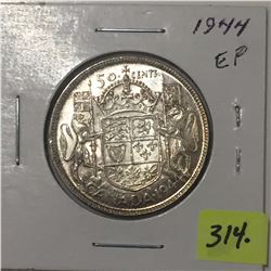 1944 Canada Silver Fifty Cent