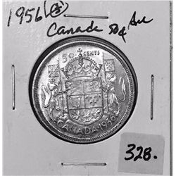 1956 Canada Silver Fifty Cent
