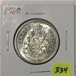 1960 Canada Silver Fifty Cent