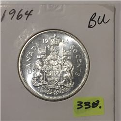 1964 Canada Silver Fifty Cent