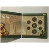 Image 2 : 2005 RCM Christmas 7 Coin Set w/Coloured Teddy Bear Quarter