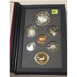 1994 RCM Proof Set w/Sterling Silver Sled Dog Patrol Dollar