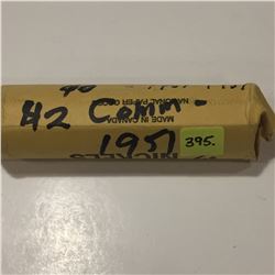 1 Roll of Canada 1951 Commemmorative Five Cents