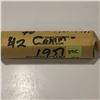 Image 1 : 1 Roll of Canada 1951 Commemmorative Five Cents
