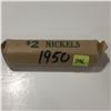 Image 1 : 1 Roll of Canada 1950 Five Cents