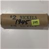 Image 1 : 1 Roll of Canada 1945 Five Cents