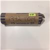 Image 1 : 1 Roll of Canada 1942 Tombac Five Cents
