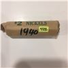 Image 1 : 1 Roll of Canada 1940 Five Cents