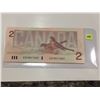 Image 1 : 1986 Canada Two Dollar Bill; SN EBX 3411062; Replacement Note; Uncirc.