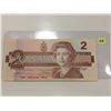 Image 2 : 1986 Canada Two Dollar Bill; SN EBX 3411062; Replacement Note; Uncirc.