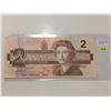 Image 2 : 1986 Canada Two Dollar Bill; Radar Note; SN BRN 9381839; Uncirc.