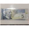 Image 2 : 2006 Canada Five Dollar Bill; Radar Note; SN AOP 1914191