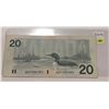 Image 1 : 1991 Canada Twenty Dollar Radar Note; Bonin/Thiessen; SN ASF 1991991