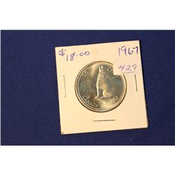 1967 Canada Fifty Cent - Uncirc.