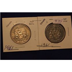 1961 Canada Fifty Cents (2)