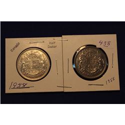 1958 Canada Fifty Cents (2)