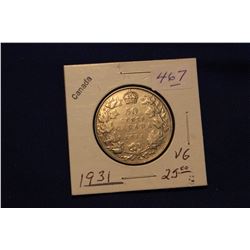 1931 Canada Fifty Cent