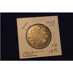 1929 Canada Fifty Cent