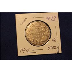 1911 Canada Fifty Cent