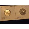 Image 1 : 1938; 1983 Canada Five Cent Coins (2)