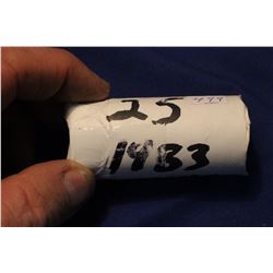 1983 Canada Nickel Dollars - Roll of 25