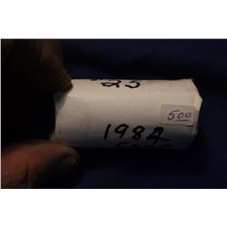 1984 Canada Nickel Dollars - Roll of 25