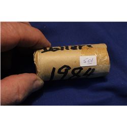 1984 Canada Nickel Dollars - Roll of 25 (2)