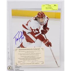 TOM GILBERT "ROOKIE"  GUARANTEED AUTHENTIC