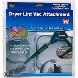NEW DRYER LINT VAC ATTACHMENT
