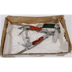 ST. STEEL WOOD HANDLE INLAY MULTI-TOOL