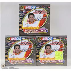 3 NEW NASCAR TRIVIA GAMES