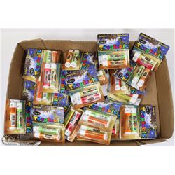 LOT OF 50 NEW ASSORTED TROPICAL CHAPSTICKS