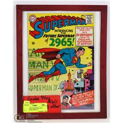 EARLY 1960'S SUPERMAN #181 COMIC BOOK DISPLAY