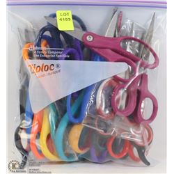 BAG OF ASSORTED SCISSORS