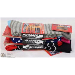 3PK LADIES HEAT WAVE SOCKS.