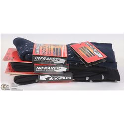3PK MENS HEAT WAVE SOCKS.