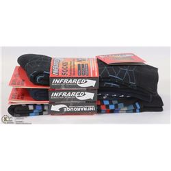 3PK MENS HEAT WAVE SOCKS.