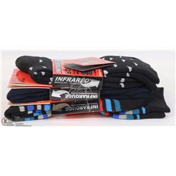 3PK MENS HEAT WAVE SOCKS.