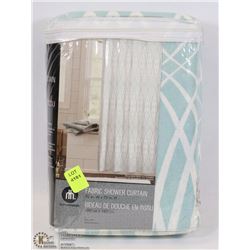 HOMETRENDS FABRIC SHOWER CURTAIN