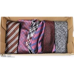 LOT OF 6 NEW DESIGNER TIES