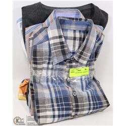 LOT OF4 NEW DESIGNER  ASSORTED SHIRTS