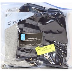 5PK MENS FULL FOOT SOCKS.