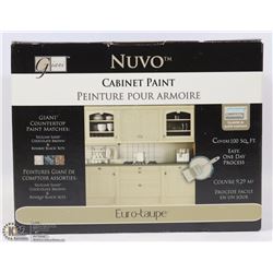 CASE OF NUVO CABINET PAINT -COVERS 100SQ FT -