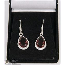 #8-AFRICAN AMETHYST EARRINGS