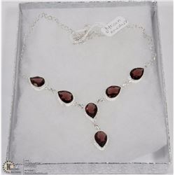 #2-AFRICAN AMETHYST NECKLACE