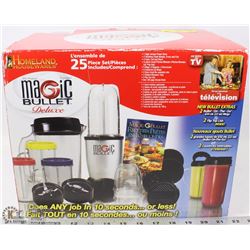 NEW MAGIC BULLET DELUXE 25 PC SET