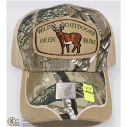 NEW HUNTERS ADJUSTABLE SIZE BALL CAP