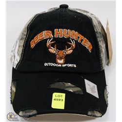 NEW HUNTERS ADJUSTABLE SIZE BALL CAP